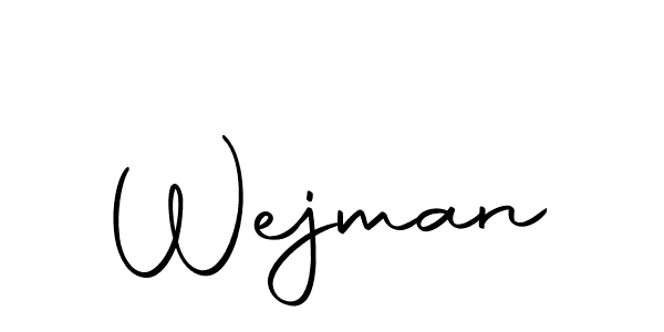 Create a beautiful signature design for name Wejman. With this signature (Autography-DOLnW) fonts, you can make a handwritten signature for free. Wejman signature style 10 images and pictures png