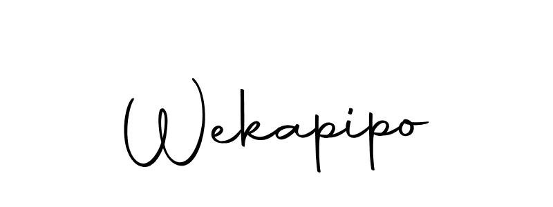 Make a beautiful signature design for name Wekapipo. Use this online signature maker to create a handwritten signature for free. Wekapipo signature style 10 images and pictures png