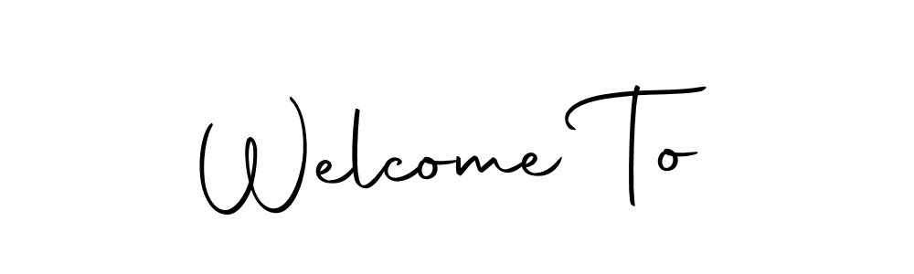 You should practise on your own different ways (Autography-DOLnW) to write your name (Welcome To) in signature. don't let someone else do it for you. Welcome To signature style 10 images and pictures png