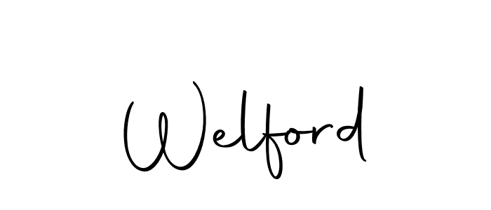 Make a beautiful signature design for name Welford. With this signature (Autography-DOLnW) style, you can create a handwritten signature for free. Welford signature style 10 images and pictures png