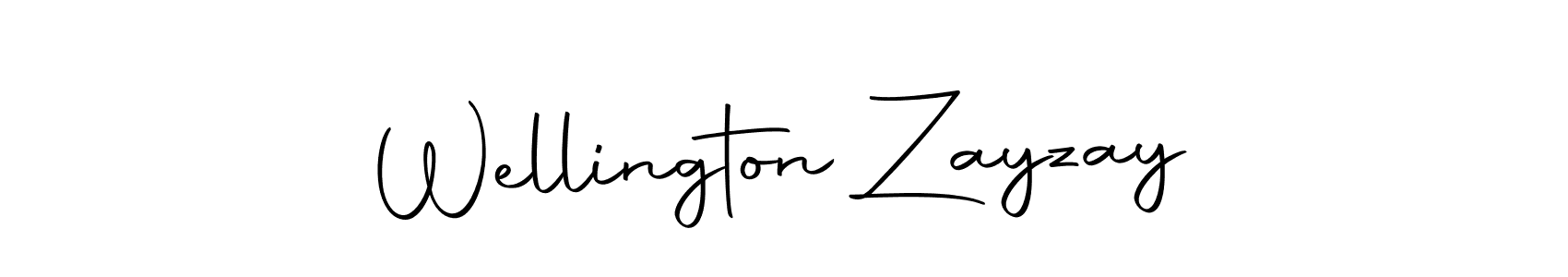 Also we have Wellington Zayzay name is the best signature style. Create professional handwritten signature collection using Autography-DOLnW autograph style. Wellington Zayzay signature style 10 images and pictures png