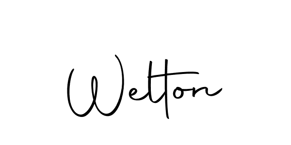 Best and Professional Signature Style for Welton. Autography-DOLnW Best Signature Style Collection. Welton signature style 10 images and pictures png