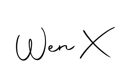 Check out images of Autograph of Wen X name. Actor Wen X Signature Style. Autography-DOLnW is a professional sign style online. Wen X signature style 10 images and pictures png