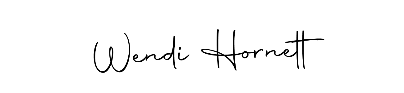 Design your own signature with our free online signature maker. With this signature software, you can create a handwritten (Autography-DOLnW) signature for name Wendi Hornett. Wendi Hornett signature style 10 images and pictures png
