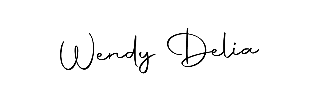 Make a beautiful signature design for name Wendy Delia. Use this online signature maker to create a handwritten signature for free. Wendy Delia signature style 10 images and pictures png