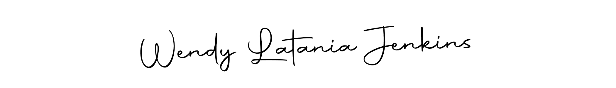 Best and Professional Signature Style for Wendy Latania Jenkins. Autography-DOLnW Best Signature Style Collection. Wendy Latania Jenkins signature style 10 images and pictures png