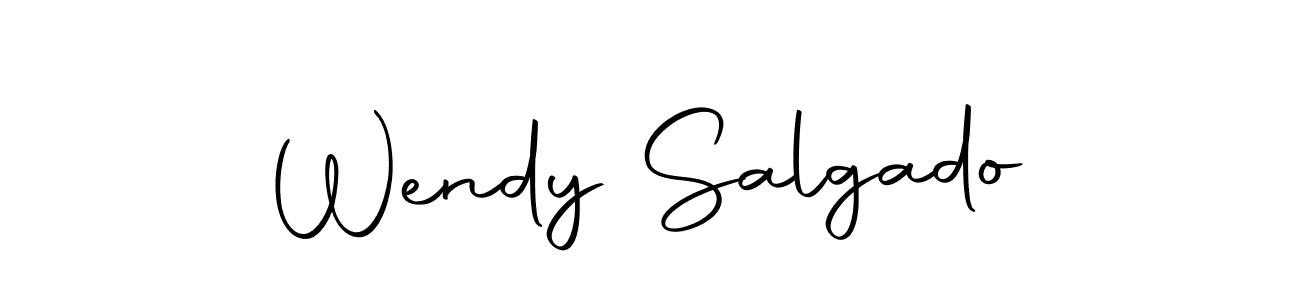 Make a beautiful signature design for name Wendy Salgado. Use this online signature maker to create a handwritten signature for free. Wendy Salgado signature style 10 images and pictures png