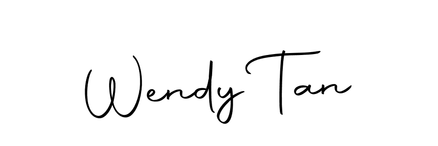 Autography-DOLnW is a professional signature style that is perfect for those who want to add a touch of class to their signature. It is also a great choice for those who want to make their signature more unique. Get Wendy Tan name to fancy signature for free. Wendy Tan signature style 10 images and pictures png