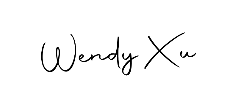 How to make Wendy Xu name signature. Use Autography-DOLnW style for creating short signs online. This is the latest handwritten sign. Wendy Xu signature style 10 images and pictures png
