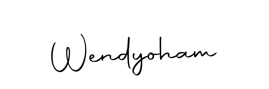 Also we have Wendyoham name is the best signature style. Create professional handwritten signature collection using Autography-DOLnW autograph style. Wendyoham signature style 10 images and pictures png