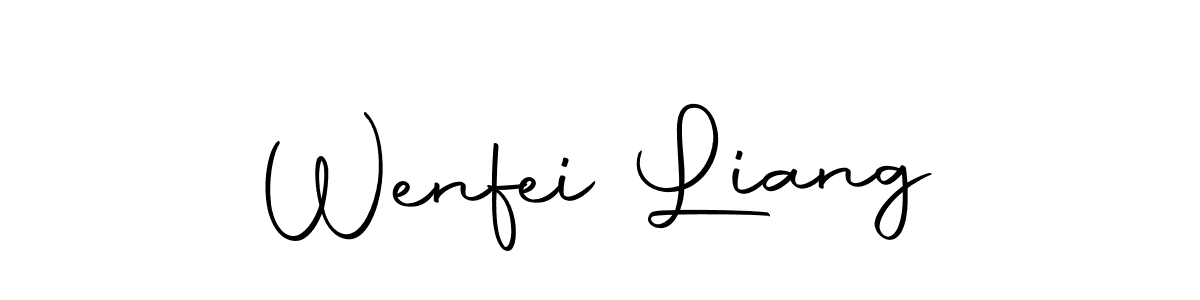 The best way (Autography-DOLnW) to make a short signature is to pick only two or three words in your name. The name Wenfei Liang include a total of six letters. For converting this name. Wenfei Liang signature style 10 images and pictures png