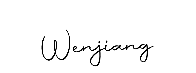 You can use this online signature creator to create a handwritten signature for the name Wenjiang. This is the best online autograph maker. Wenjiang signature style 10 images and pictures png