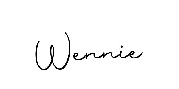 It looks lik you need a new signature style for name Wennie. Design unique handwritten (Autography-DOLnW) signature with our free signature maker in just a few clicks. Wennie signature style 10 images and pictures png