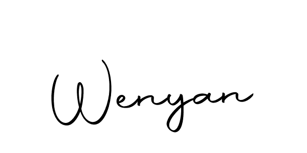 Make a beautiful signature design for name Wenyan. Use this online signature maker to create a handwritten signature for free. Wenyan signature style 10 images and pictures png
