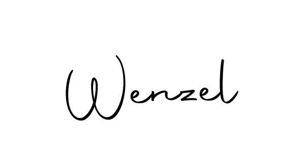Use a signature maker to create a handwritten signature online. With this signature software, you can design (Autography-DOLnW) your own signature for name Wenzel. Wenzel signature style 10 images and pictures png