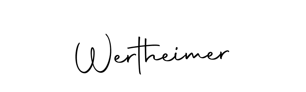 Make a beautiful signature design for name Wertheimer. With this signature (Autography-DOLnW) style, you can create a handwritten signature for free. Wertheimer signature style 10 images and pictures png