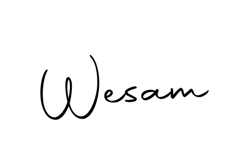 The best way (Autography-DOLnW) to make a short signature is to pick only two or three words in your name. The name Wesam include a total of six letters. For converting this name. Wesam signature style 10 images and pictures png