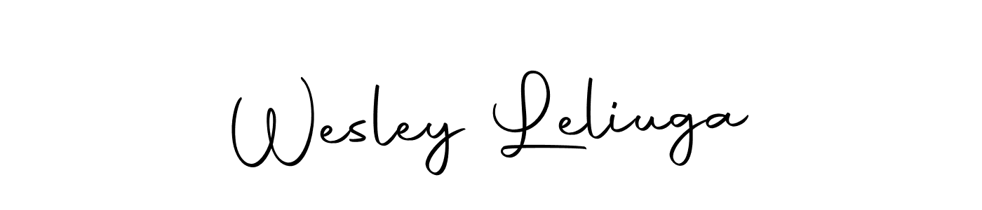The best way (Autography-DOLnW) to make a short signature is to pick only two or three words in your name. The name Wesley Leliuga include a total of six letters. For converting this name. Wesley Leliuga signature style 10 images and pictures png