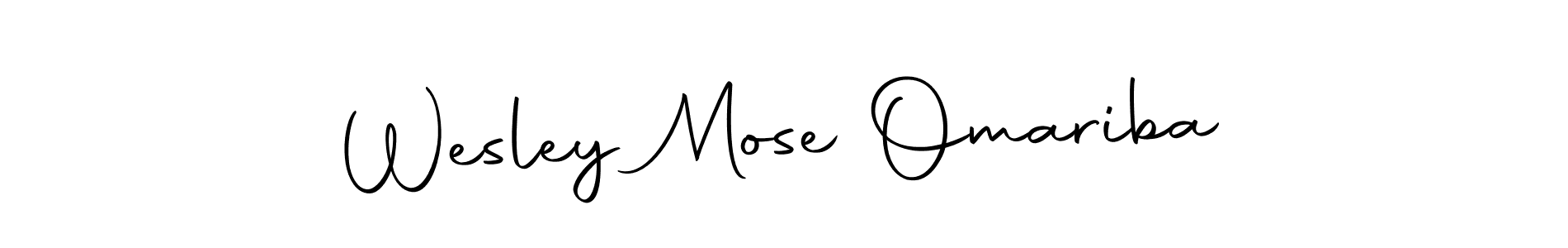 It looks lik you need a new signature style for name Wesley Mose Omariba. Design unique handwritten (Autography-DOLnW) signature with our free signature maker in just a few clicks. Wesley Mose Omariba signature style 10 images and pictures png