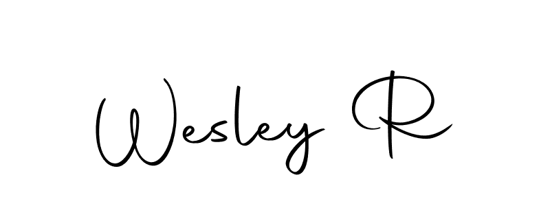 Once you've used our free online signature maker to create your best signature Autography-DOLnW style, it's time to enjoy all of the benefits that Wesley R name signing documents. Wesley R signature style 10 images and pictures png