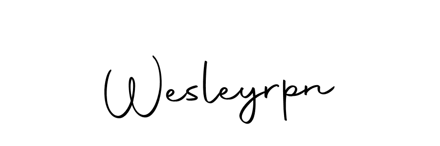 Wesleyrpn stylish signature style. Best Handwritten Sign (Autography-DOLnW) for my name. Handwritten Signature Collection Ideas for my name Wesleyrpn. Wesleyrpn signature style 10 images and pictures png