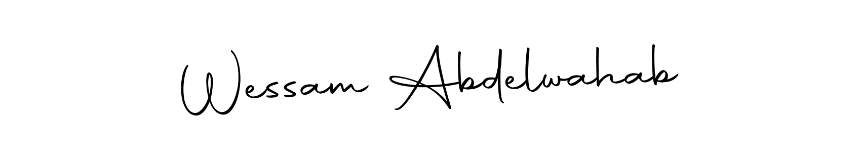 You should practise on your own different ways (Autography-DOLnW) to write your name (Wessam Abdelwahab) in signature. don't let someone else do it for you. Wessam Abdelwahab signature style 10 images and pictures png