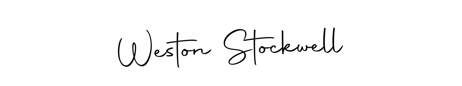 Here are the top 10 professional signature styles for the name Weston Stockwell. These are the best autograph styles you can use for your name. Weston Stockwell signature style 10 images and pictures png