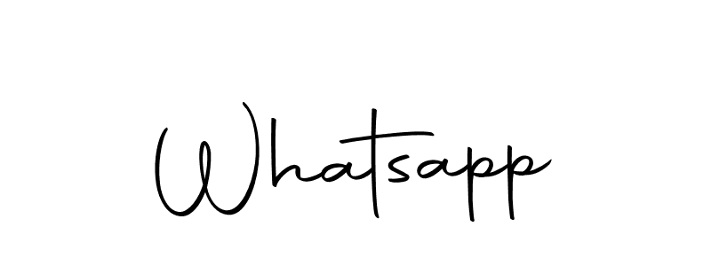 It looks lik you need a new signature style for name Whatsapp. Design unique handwritten (Autography-DOLnW) signature with our free signature maker in just a few clicks. Whatsapp signature style 10 images and pictures png