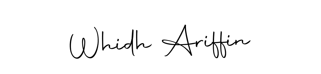 Here are the top 10 professional signature styles for the name Whidh Ariffin. These are the best autograph styles you can use for your name. Whidh Ariffin signature style 10 images and pictures png