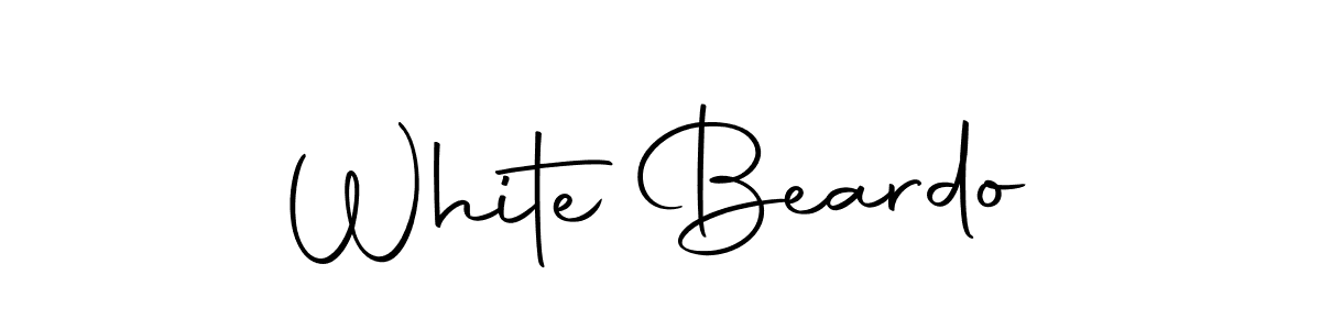 Design your own signature with our free online signature maker. With this signature software, you can create a handwritten (Autography-DOLnW) signature for name White Beardo. White Beardo signature style 10 images and pictures png