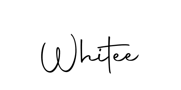 This is the best signature style for the Whitee name. Also you like these signature font (Autography-DOLnW). Mix name signature. Whitee signature style 10 images and pictures png