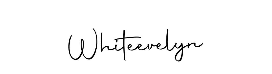 You can use this online signature creator to create a handwritten signature for the name Whiteevelyn. This is the best online autograph maker. Whiteevelyn signature style 10 images and pictures png