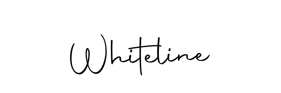 How to make Whiteline signature? Autography-DOLnW is a professional autograph style. Create handwritten signature for Whiteline name. Whiteline signature style 10 images and pictures png