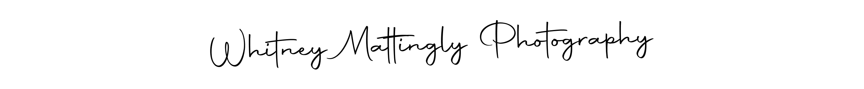 Autography-DOLnW is a professional signature style that is perfect for those who want to add a touch of class to their signature. It is also a great choice for those who want to make their signature more unique. Get Whitney Mattingly Photography name to fancy signature for free. Whitney Mattingly Photography signature style 10 images and pictures png