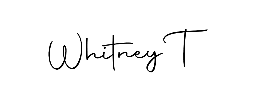 You should practise on your own different ways (Autography-DOLnW) to write your name (Whitney T) in signature. don't let someone else do it for you. Whitney T signature style 10 images and pictures png