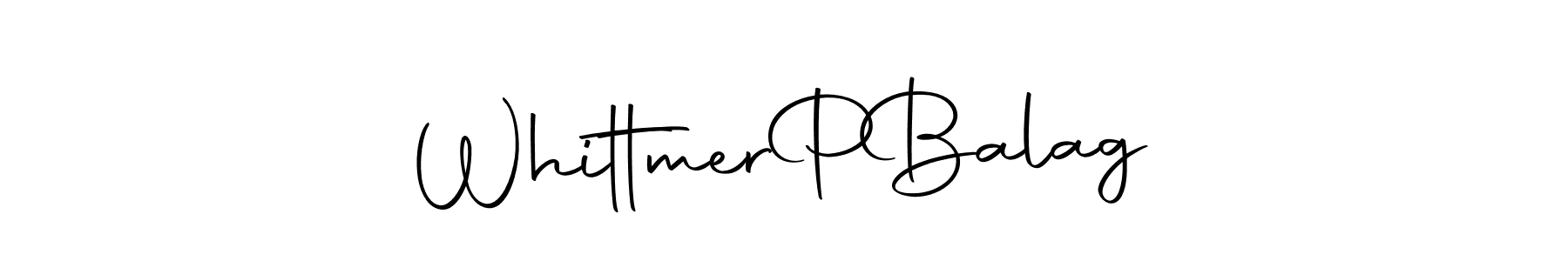 You can use this online signature creator to create a handwritten signature for the name Whittmer  P  Balag. This is the best online autograph maker. Whittmer  P  Balag signature style 10 images and pictures png