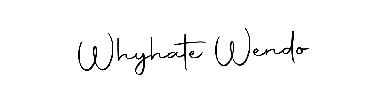 Create a beautiful signature design for name Whyhate Wendo. With this signature (Autography-DOLnW) fonts, you can make a handwritten signature for free. Whyhate Wendo signature style 10 images and pictures png