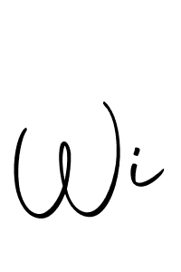 It looks lik you need a new signature style for name Wi. Design unique handwritten (Autography-DOLnW) signature with our free signature maker in just a few clicks. Wi signature style 10 images and pictures png