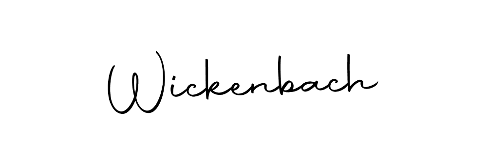 Wickenbach stylish signature style. Best Handwritten Sign (Autography-DOLnW) for my name. Handwritten Signature Collection Ideas for my name Wickenbach. Wickenbach signature style 10 images and pictures png