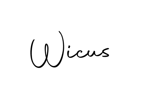 Wicus stylish signature style. Best Handwritten Sign (Autography-DOLnW) for my name. Handwritten Signature Collection Ideas for my name Wicus. Wicus signature style 10 images and pictures png