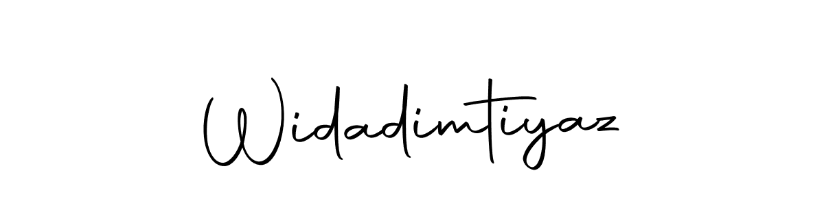 Create a beautiful signature design for name Widadimtiyaz. With this signature (Autography-DOLnW) fonts, you can make a handwritten signature for free. Widadimtiyaz signature style 10 images and pictures png