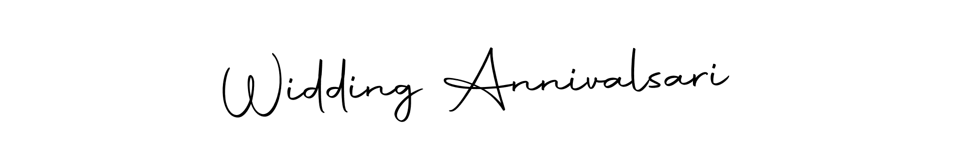 Use a signature maker to create a handwritten signature online. With this signature software, you can design (Autography-DOLnW) your own signature for name Widding Annivalsari. Widding Annivalsari signature style 10 images and pictures png
