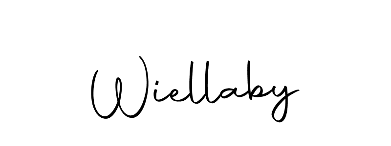 Design your own signature with our free online signature maker. With this signature software, you can create a handwritten (Autography-DOLnW) signature for name Wiellaby. Wiellaby signature style 10 images and pictures png