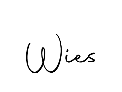 Create a beautiful signature design for name Wies. With this signature (Autography-DOLnW) fonts, you can make a handwritten signature for free. Wies signature style 10 images and pictures png