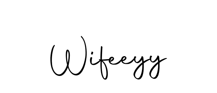 Autography-DOLnW is a professional signature style that is perfect for those who want to add a touch of class to their signature. It is also a great choice for those who want to make their signature more unique. Get Wifeeyy name to fancy signature for free. Wifeeyy signature style 10 images and pictures png