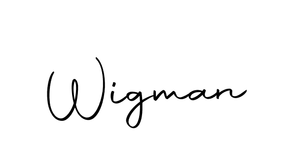 Here are the top 10 professional signature styles for the name Wigman. These are the best autograph styles you can use for your name. Wigman signature style 10 images and pictures png