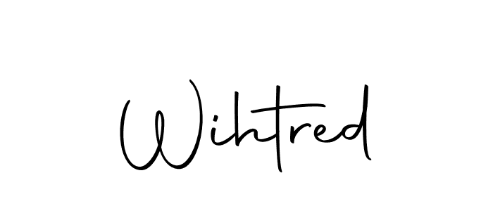 Here are the top 10 professional signature styles for the name Wihtred. These are the best autograph styles you can use for your name. Wihtred signature style 10 images and pictures png