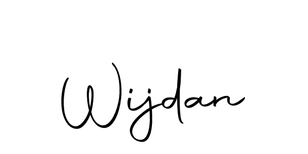 How to make Wijdan name signature. Use Autography-DOLnW style for creating short signs online. This is the latest handwritten sign. Wijdan signature style 10 images and pictures png