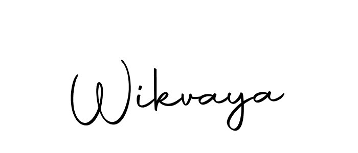 You should practise on your own different ways (Autography-DOLnW) to write your name (Wikvaya) in signature. don't let someone else do it for you. Wikvaya signature style 10 images and pictures png