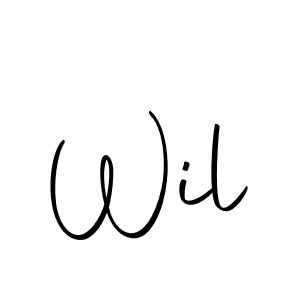 Create a beautiful signature design for name Wil. With this signature (Autography-DOLnW) fonts, you can make a handwritten signature for free. Wil signature style 10 images and pictures png